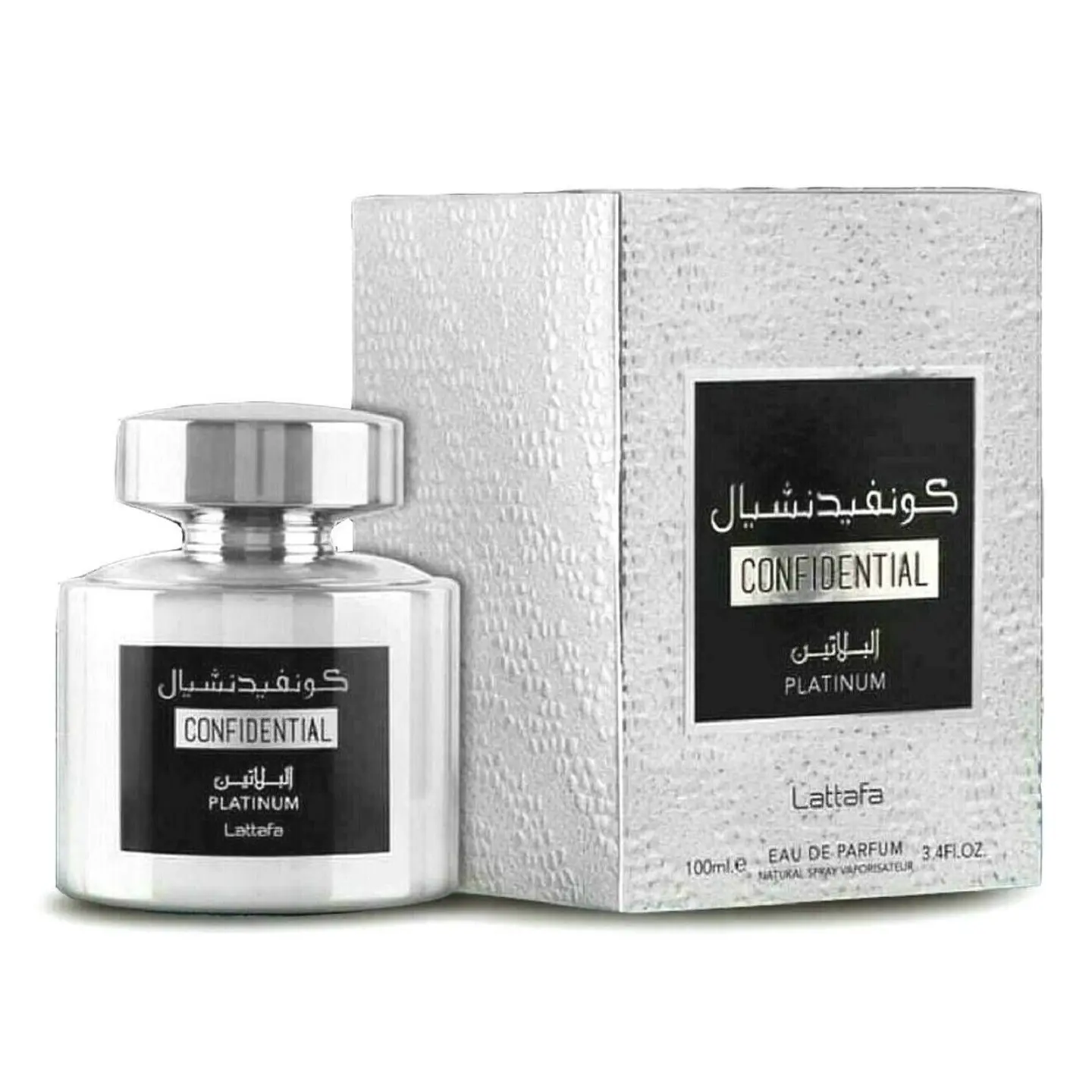 Lattafa Confidential Platinum 100 ml 1