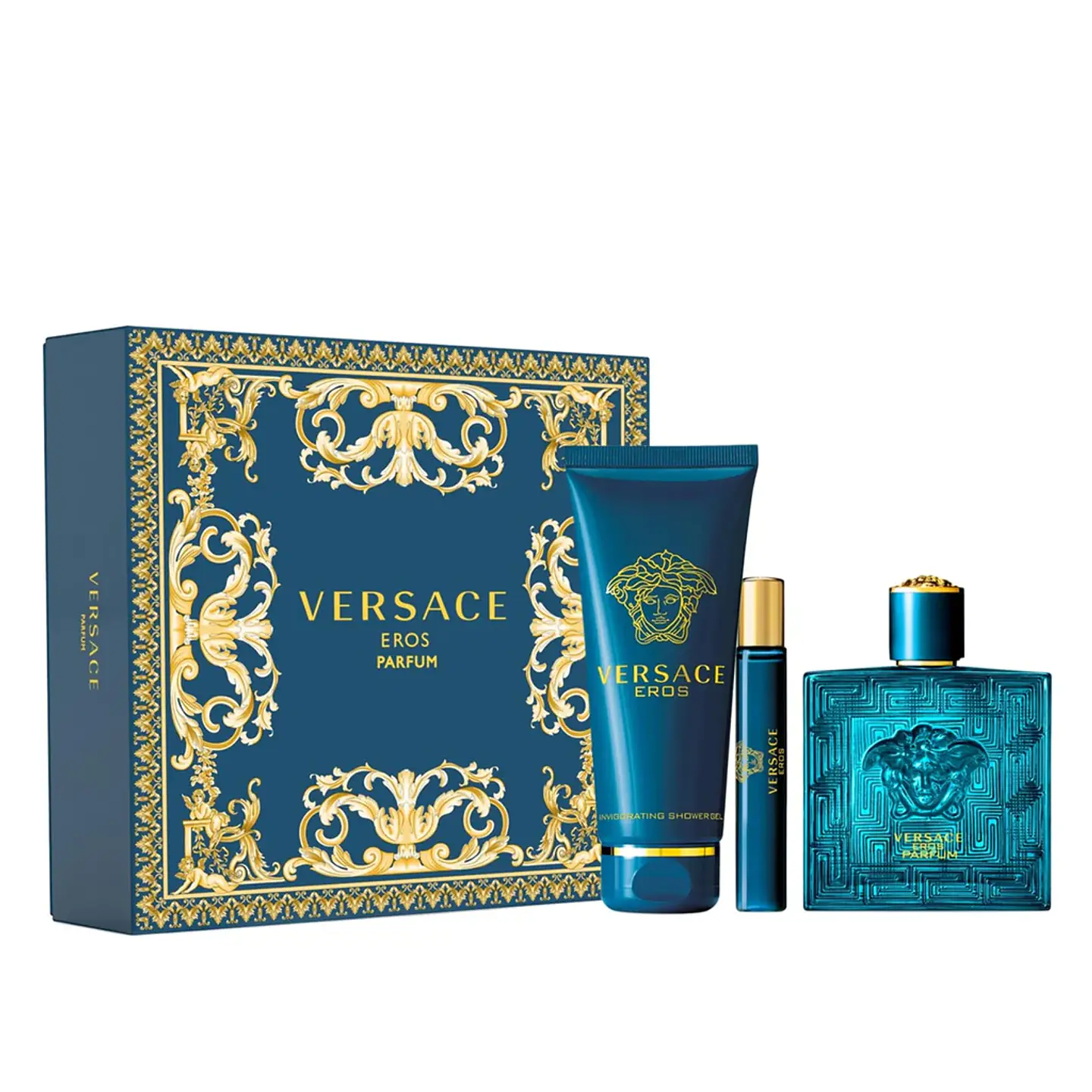 Eros Parfum 100 ml + 10 ml + Shower Gel 1