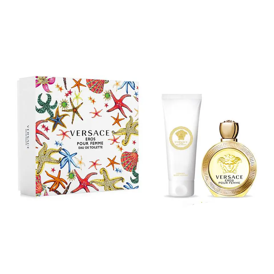 Eros Pour Femme EDT 100 ml + Body Lotion 1