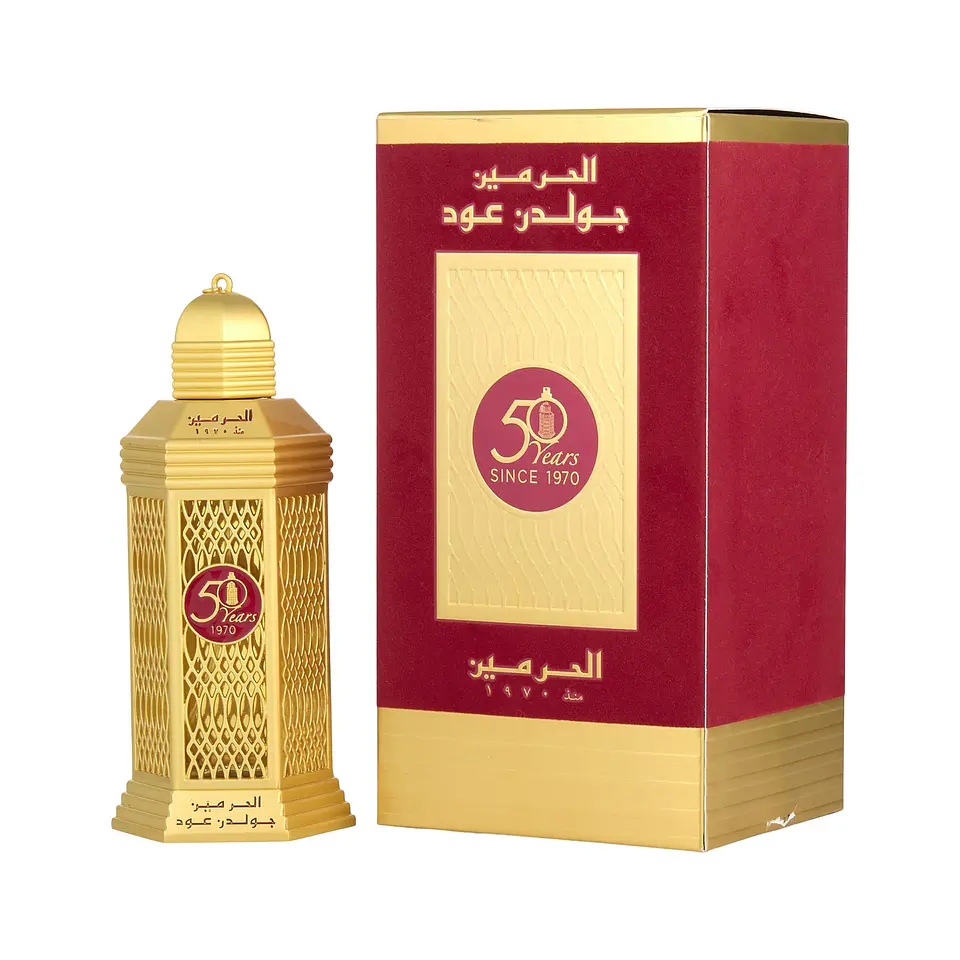 Al Haramain 50 Years Golden Oud 100 ml EDP 1