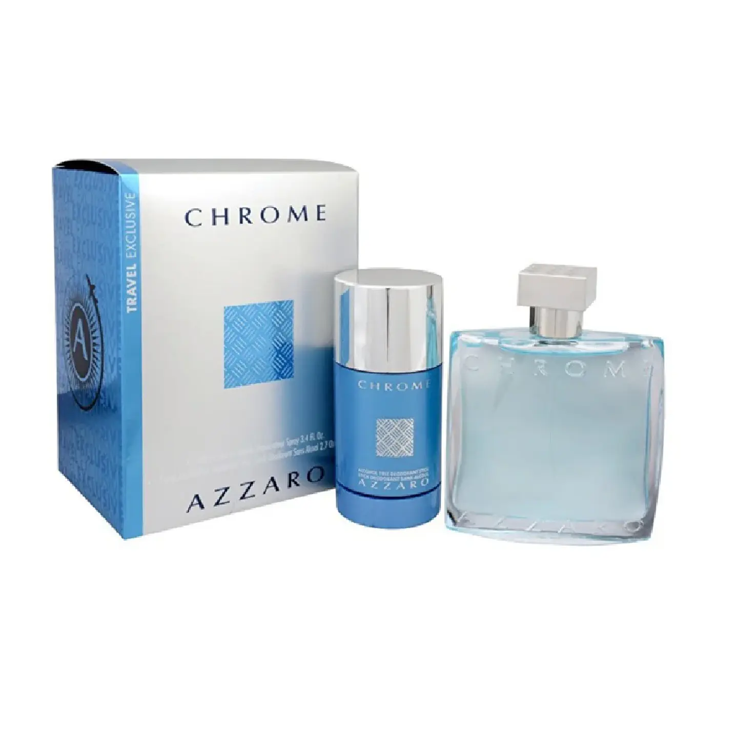 Azzaro Chrome 100 ml EDT + Desodorante 75 ml 1