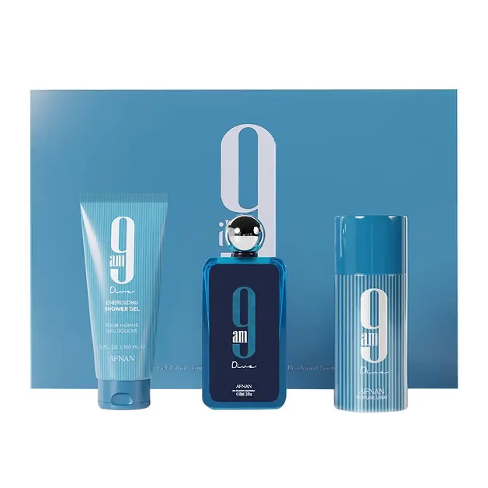  Afnan 9am Dive 100ml EDP SET 1