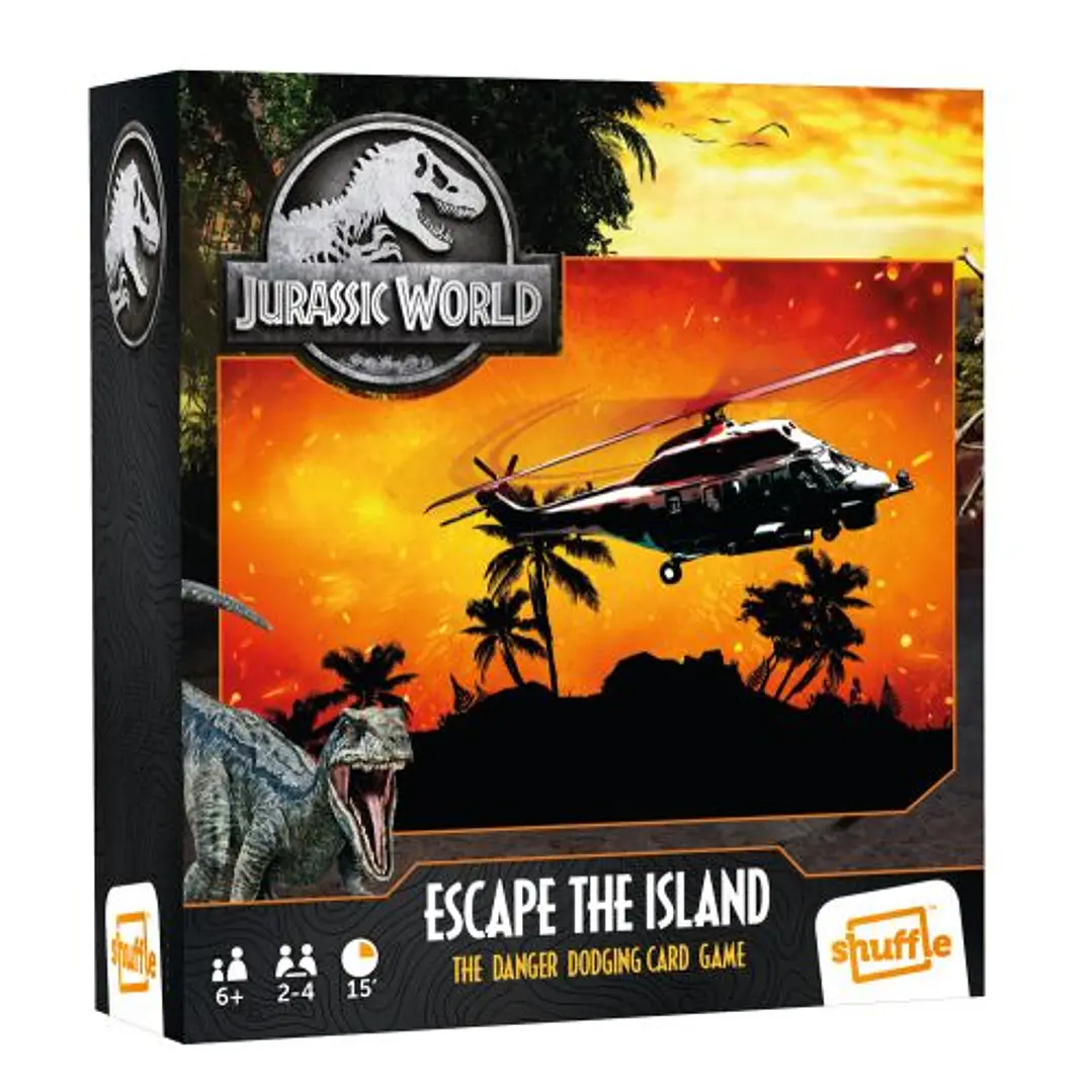 Juego Shuffle Jurassic World Escape The Island 1