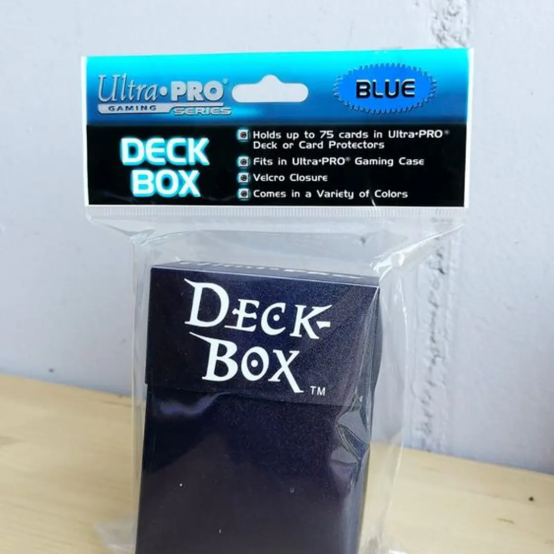 DECK BOX STANDARD AZUL 2