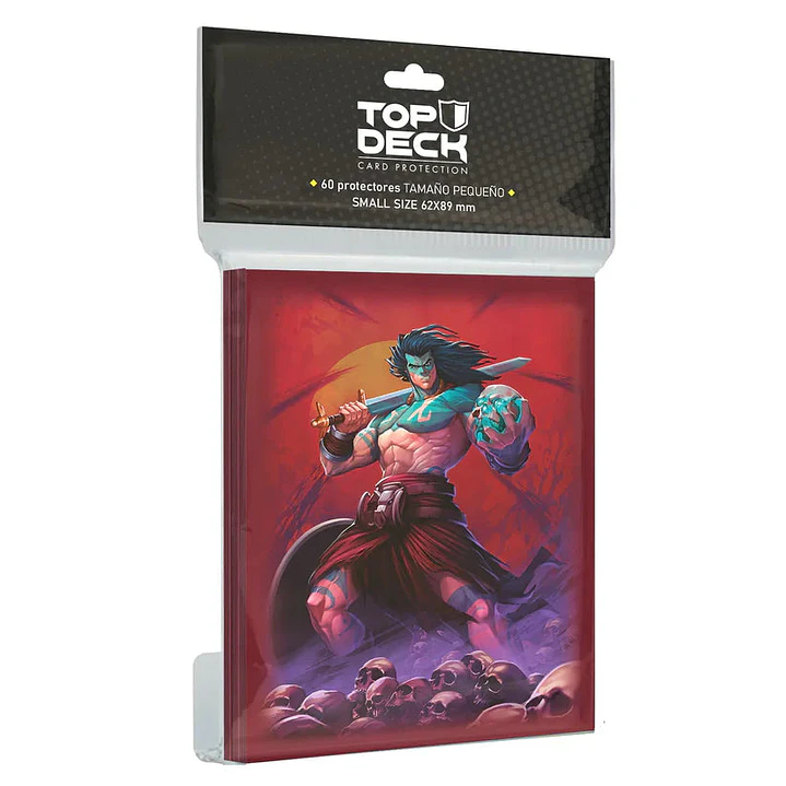 Protector de Cartas Pequeño Rojo 2