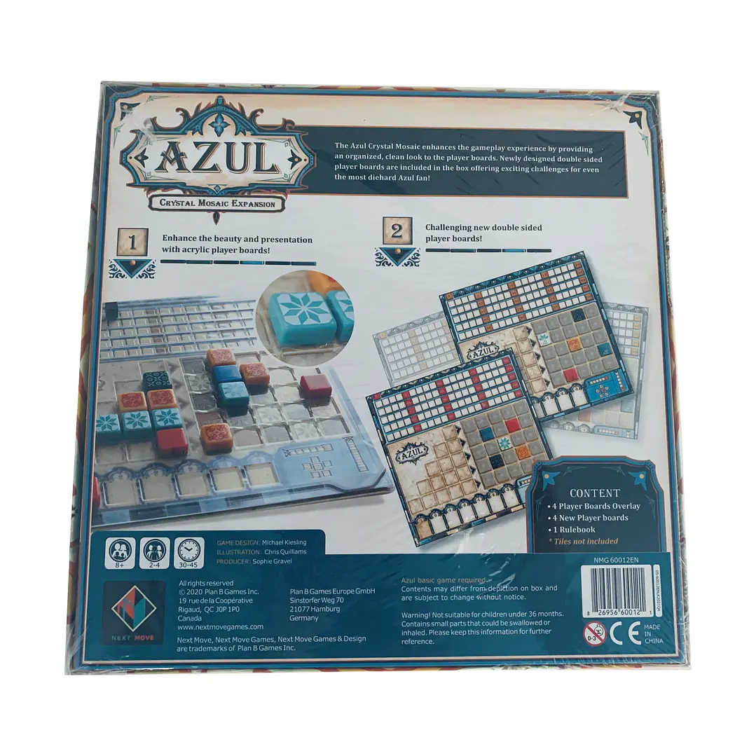 Expansion Azul Mosaico de Cristal 3