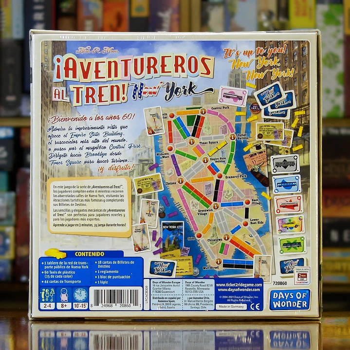 ¡Aventureros al Tren! New York 3