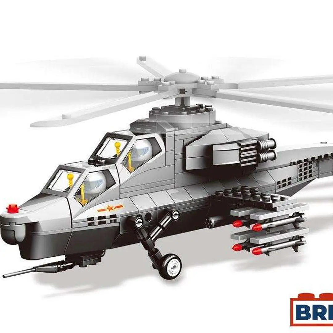 Helicóptero WZ-10 Armable (4002) WANGE 2