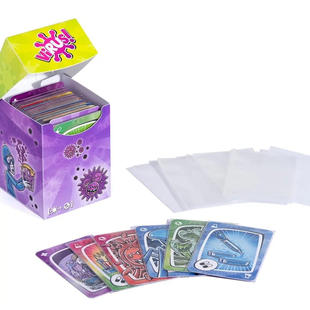 Virus 120 Fundas y Caja 2