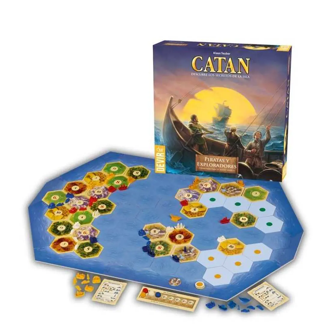 Catan Expansión Piratas y Exploradores 2