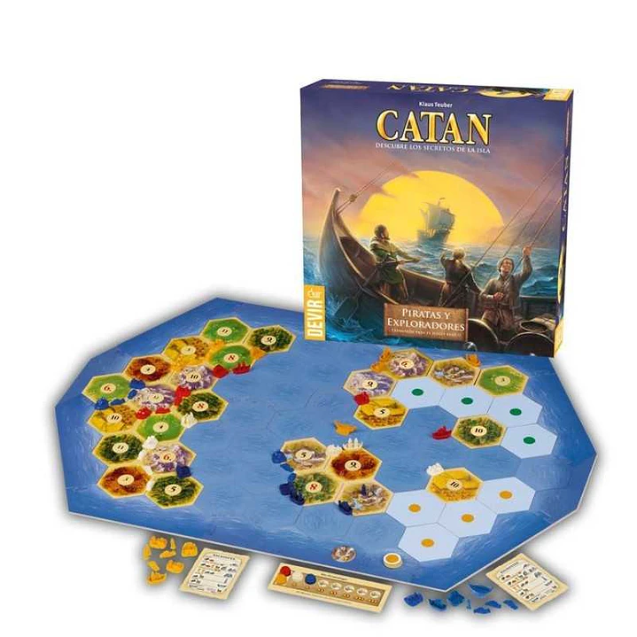 Catan Expansión Piratas y Exploradores 2