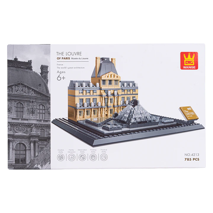 The Louvre París-Francia Armable (4213) WANGE 1