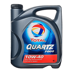 Lubricante 10w40 Total Quartz 4l Semi Sintetico Bencina O Diesel