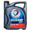 Lubricante 10w40 Total Quartz 4l Semi Sintetico Bencina O Diesel