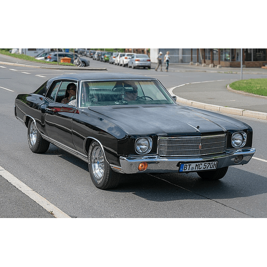 Manual De Taller Chevrolet Monte Carlo (1970–1972) Ingles