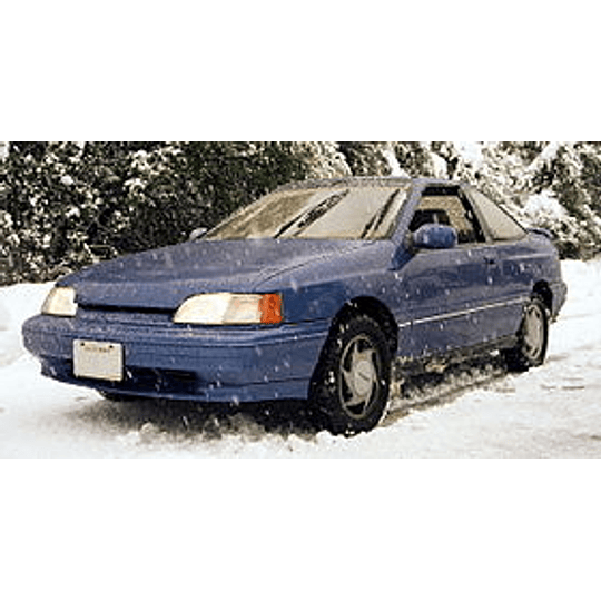 Manual De Taller Hyundai Scoupe (1988–1995) Ingles