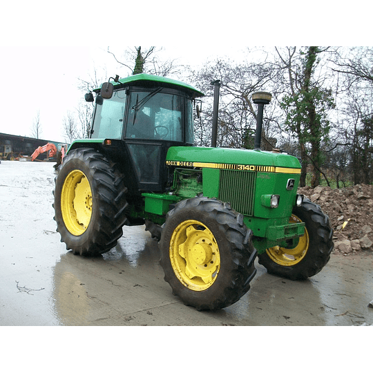 Manual De Taller John Deere 3040 3140 Tractor Ingles 