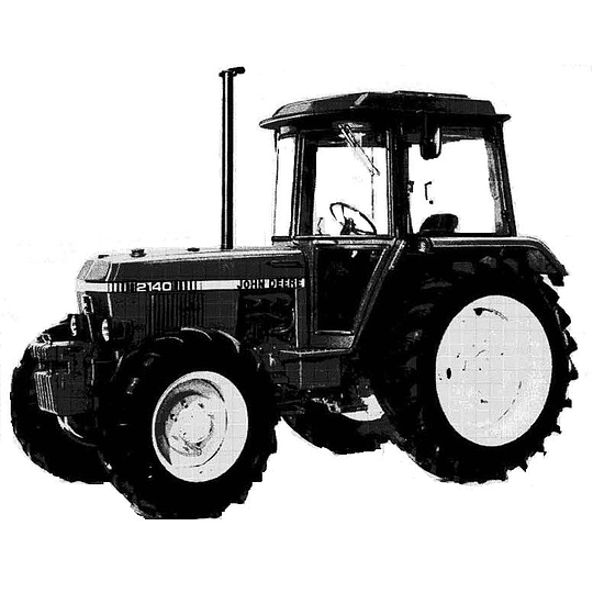 Manual De Taller John Deere 2140 Tractor Ingles  