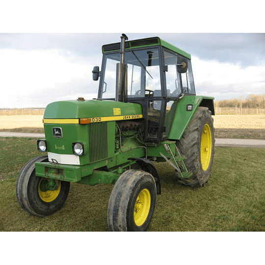 Manual De Taller John Deere 3030 3130 Tractor Ingles 