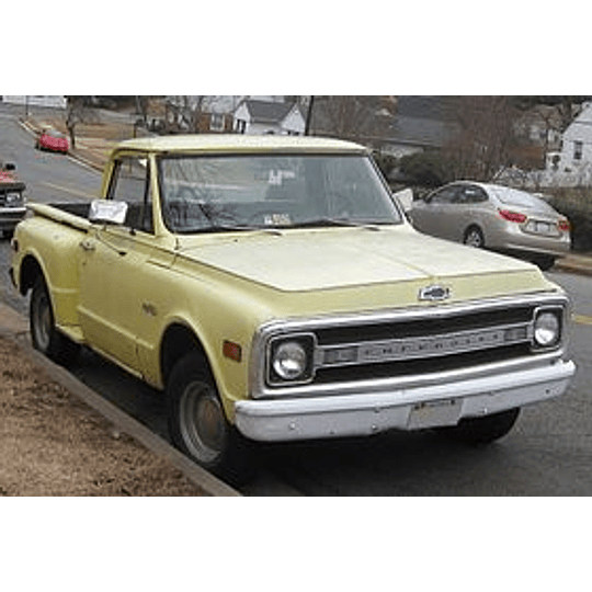 Manual De Taller Chevrolet Silverado (1967-1972) Ingles