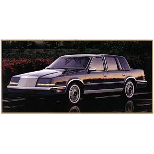 Manual De Taller Chrysler Imperial (1990-1993) Español