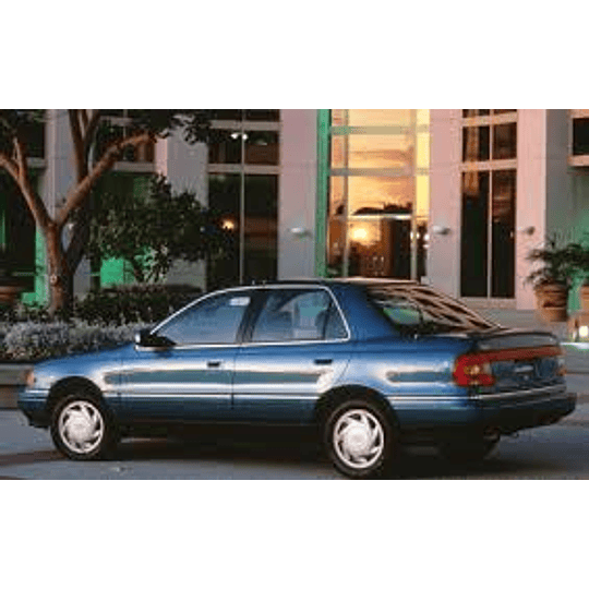 Manual De Taller Hyundai Elantra (1990-1995) Ingles