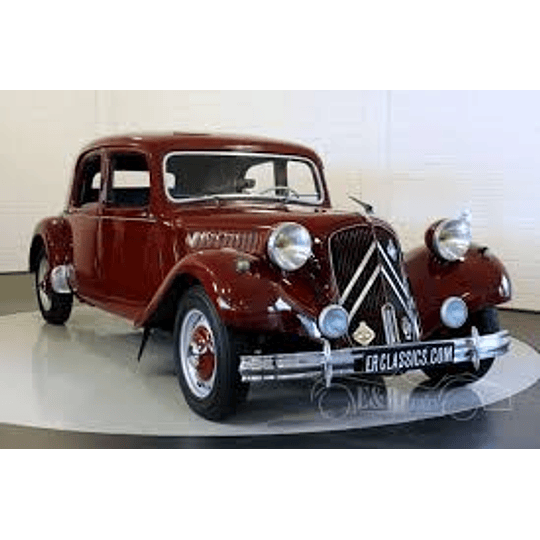 Manual De Taller Citroen Traction Avant (1934-1957) Ingles