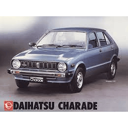 Manual De Taller Daihatsu Charade (1977-1983) Ingles