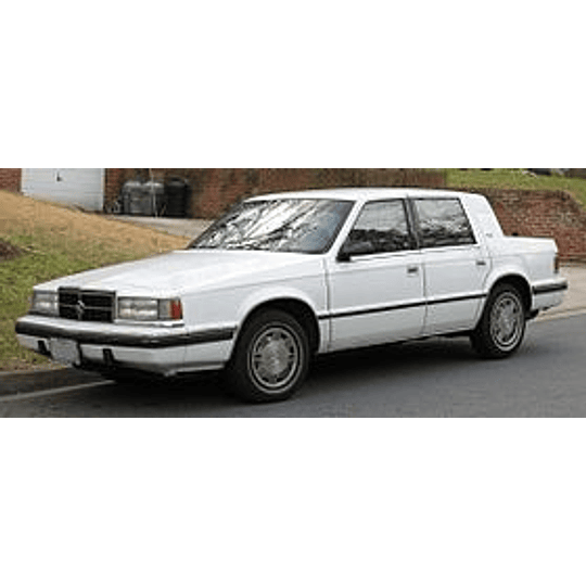 Manual De Taller Dodge Dynasty (1988-1993) Español