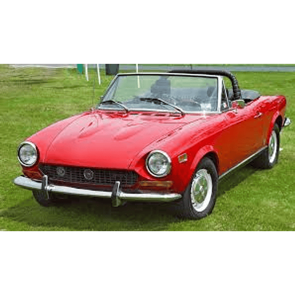 Manual De Taller Fiat 124 Sport Spider (1966-1982) Español