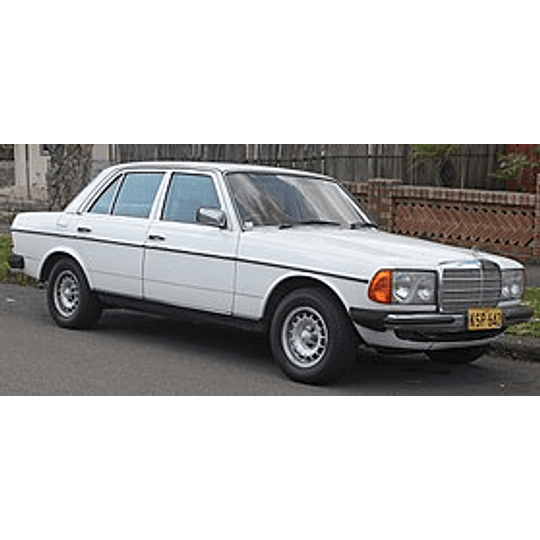 Manual De Taller Mercedes Benz W123 (1976-1985) Español