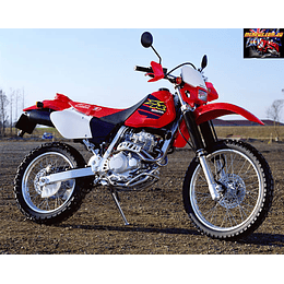 Manual De Taller Honda Xr 250 (1996-2004) Ingles