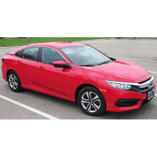 Manual De Taller Honda Civic (2016-2021) Ingles