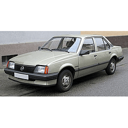 Manual De Despiece Opel Ascona (1981-1988) Español