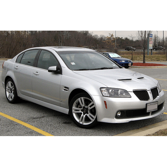 Manual De Taller Pontiac G8 (2008-2009) Ingles