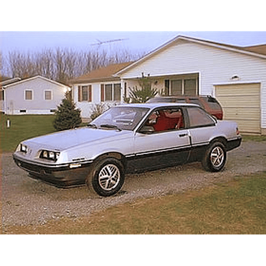 Manual De Taller Pontiac Sunbird (1982-1988) Ingles