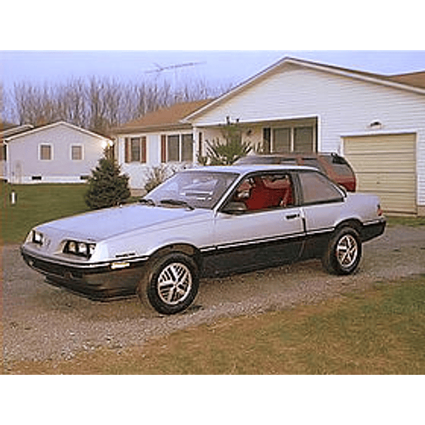 Manual De Taller Pontiac Sunbird (1982-1988) Ingles