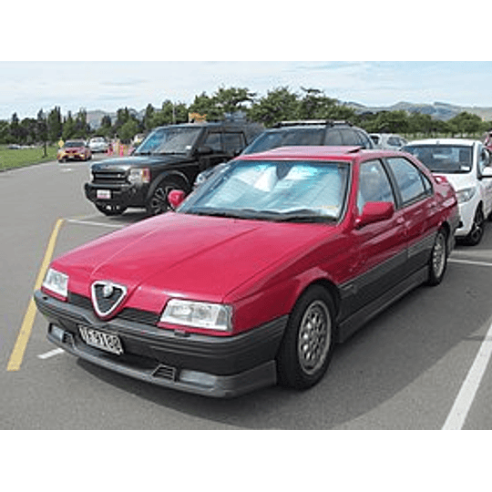 Manual De Taller Alfa Romeo 164 (1987-1998) Ingles