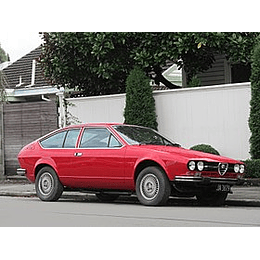Manual De Taller Alfa Romeo Alfetta (1972-1987) Ingles