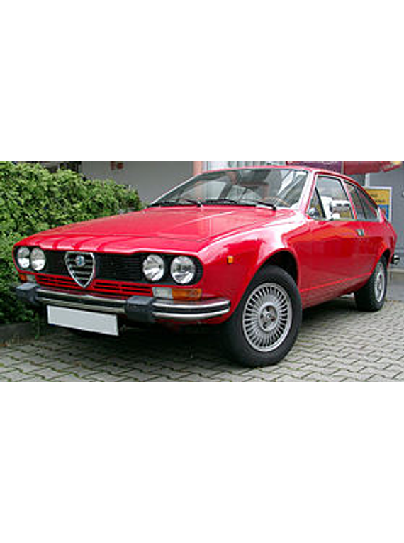 Manual De Taller Alfa Romeo GTV (1974-1987) Ingles
