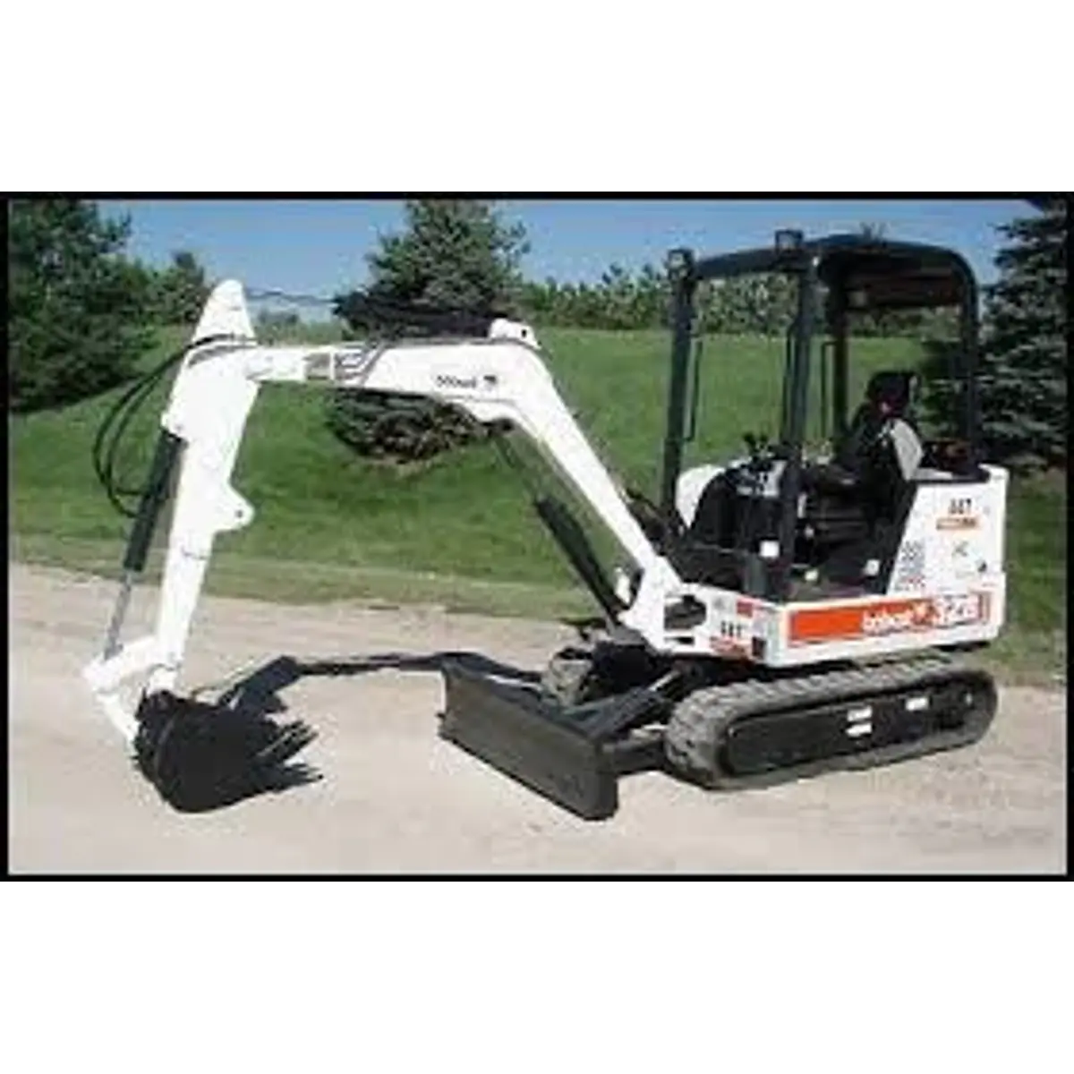 Presa In Acciaio Bobcat 6803213 Compatibile Con Mini Pale 325, 328, 331, 425, E32