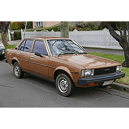 Manual De Taller Toyota Corolla (1979–1987) Ingles