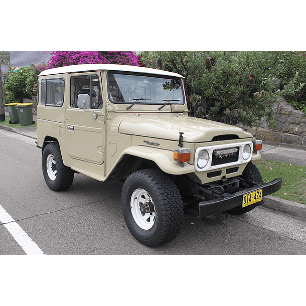 Manual De Taller Toyota Land Cruiser (1960–1984) Ingles