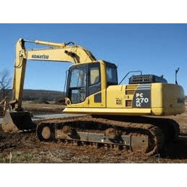 Manual De Taller Komatsu PC270LC-6LE, Ingles