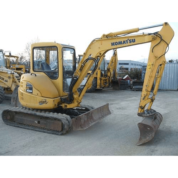 Manual De Taller Komatsu PC45MRX-1, Ingles