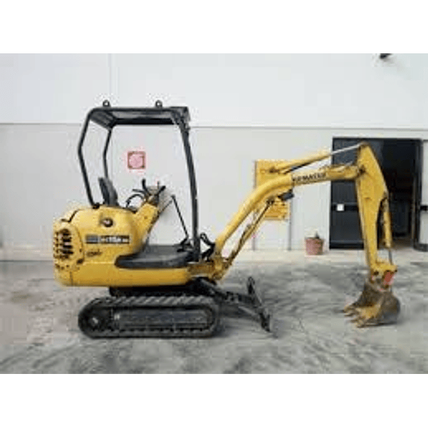 Manual De Taller Komatsu PC15MRX-1, Ingles