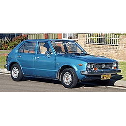 Manual De Taller Honda Civic (1972–1979) Ingles