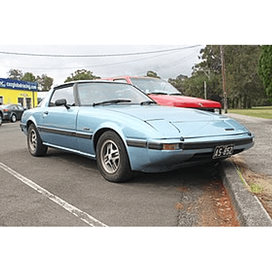 Manual De Taller Mazda RX7 (1978–1985) Ingles