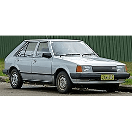 Manual De Taller Mazda 323 (1980–1985) Ingles