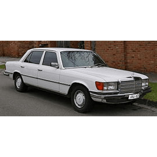 Manual De Taller Mercedes Benz W116 (1972-1980) Ingles